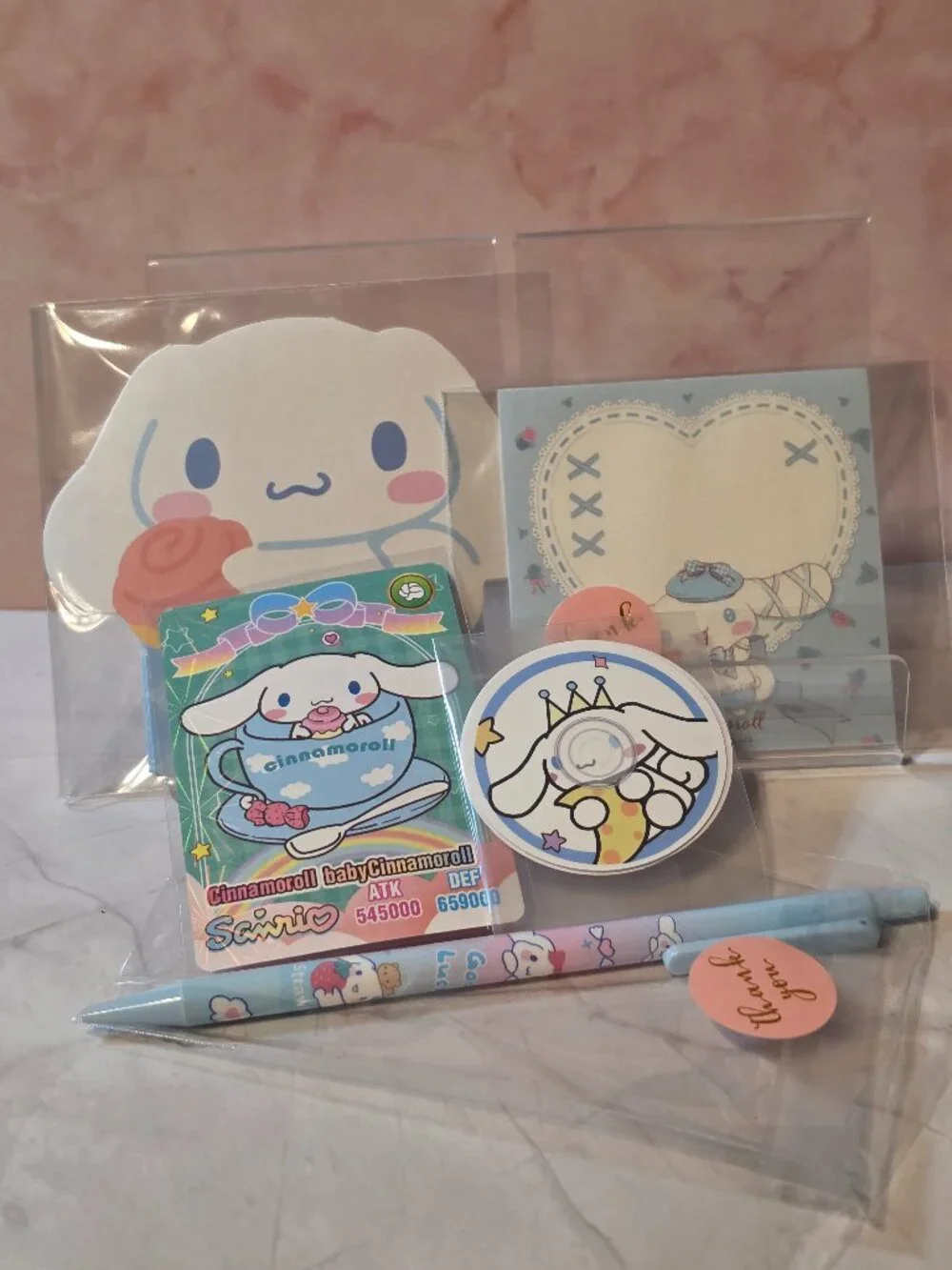BN3 Cinnamoroll mini stationary set